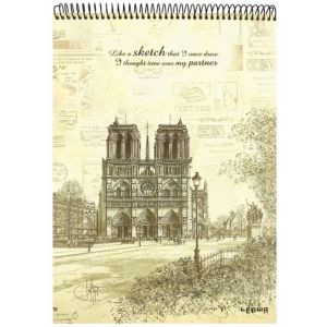 Kołoszkicownik Lenwa A3/25/160g Paryż Katedra Notre Dame
